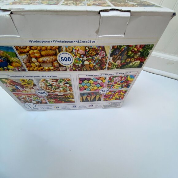 12 Puzzles Set in one Box Jigsaw Puzzle Food Fruit Candy Veggie puzzles - Picture 5 of 8